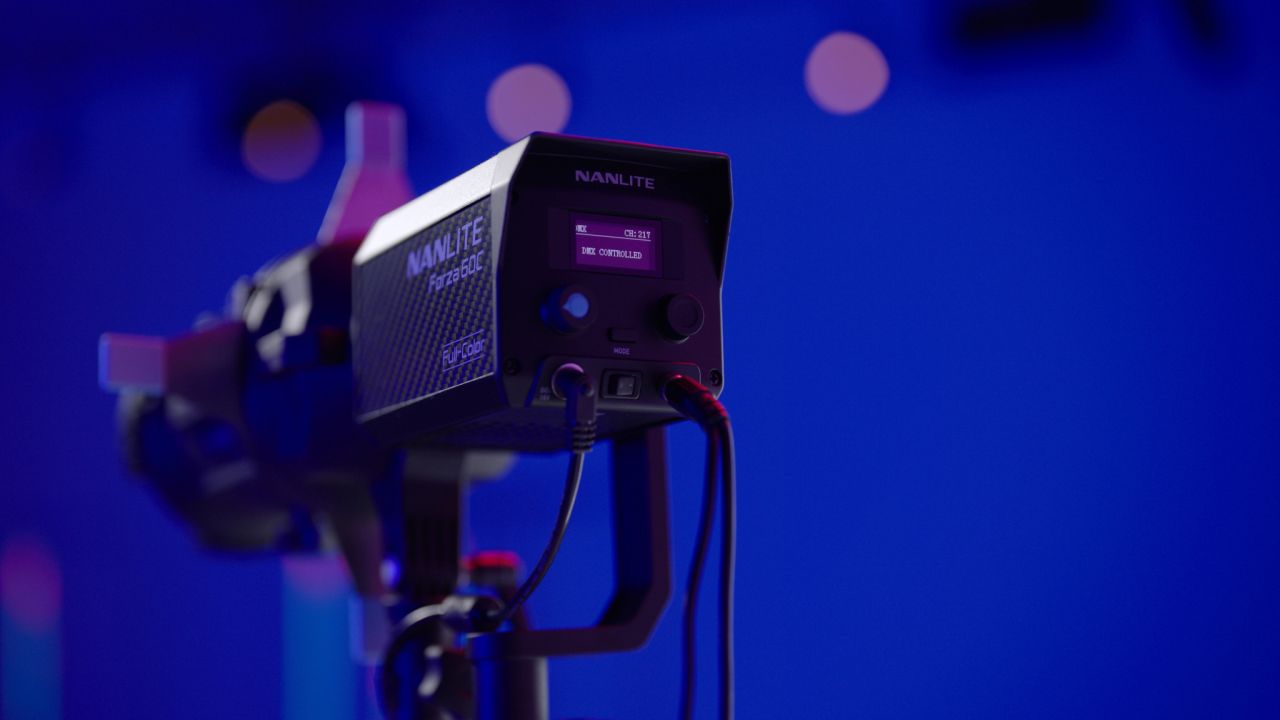 NANLITE Reportage- und Studio-Scheinwerfer Forza 60C Full-Color