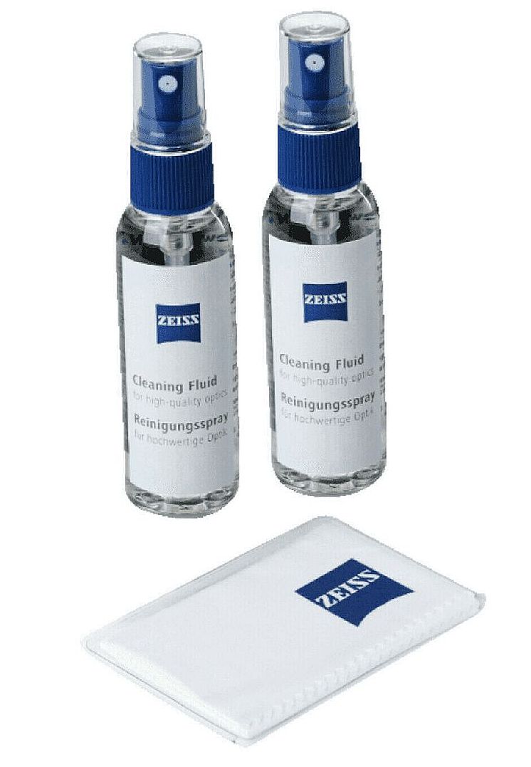 ZEISS cleaning spray + microfiber cloth