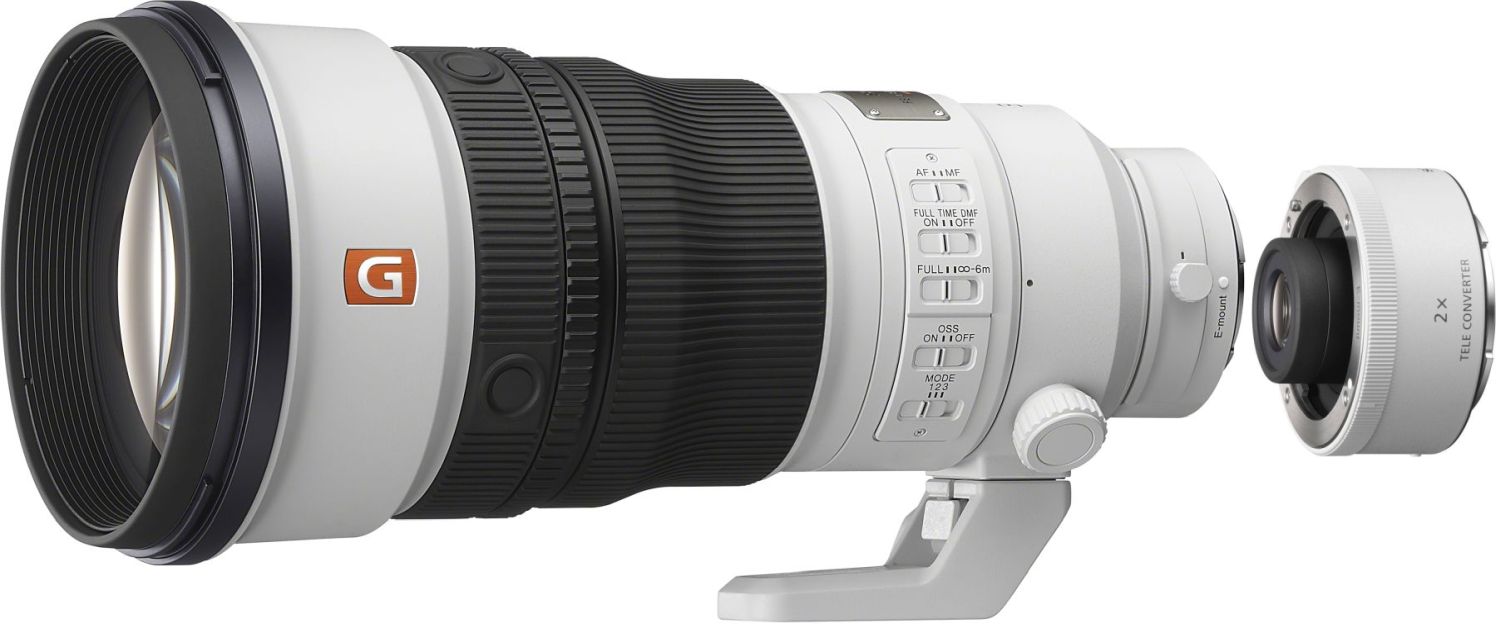 Accessoires  Sony SEL FE 300mm f2,8 GM OSS + téléconvertisseur 2,0x