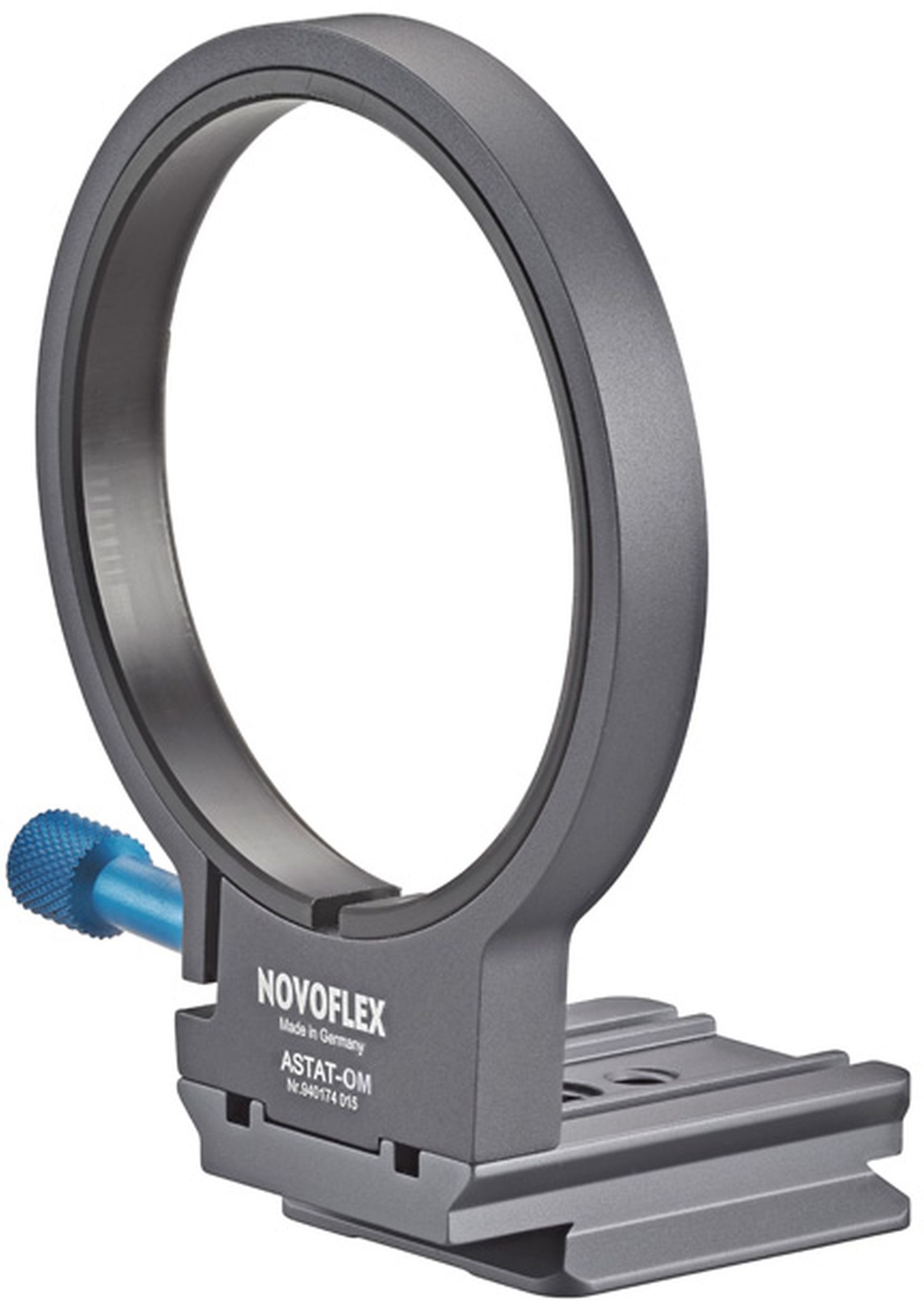 Novoflex ASTAT-OM Tripod Clamp for OM System M.Zuiko ED 90mm F3.5 IS