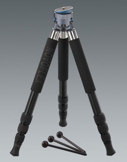 Novoflex Carbon tripod with 4 segments + bag