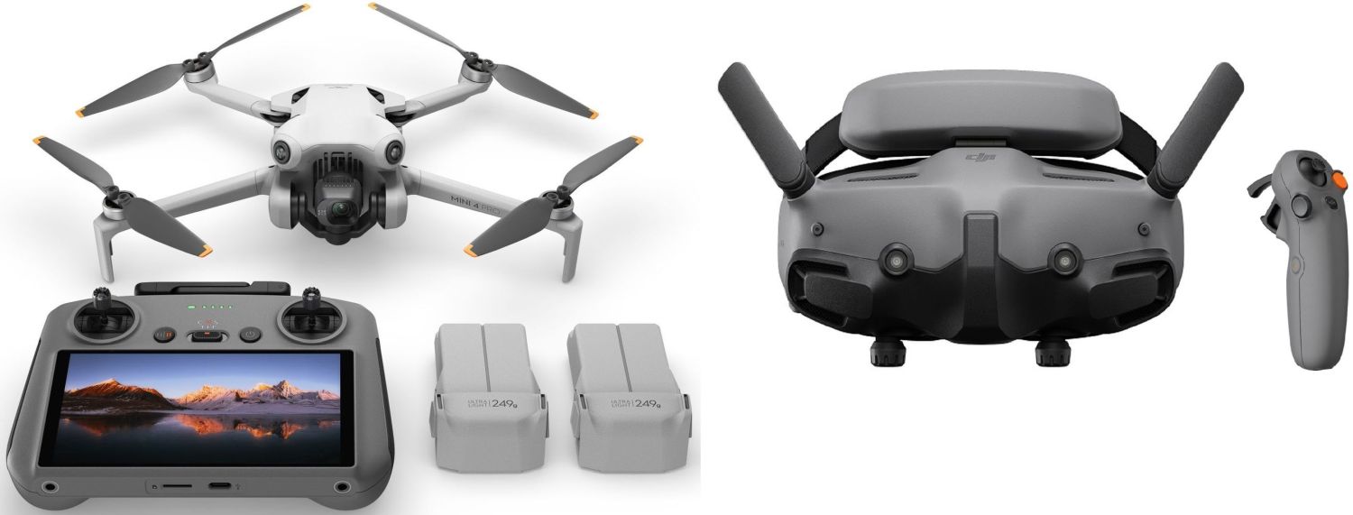 DJI Mini 4 Pro Fly More Combo + DJI Goggles 3 + RC Motion 3