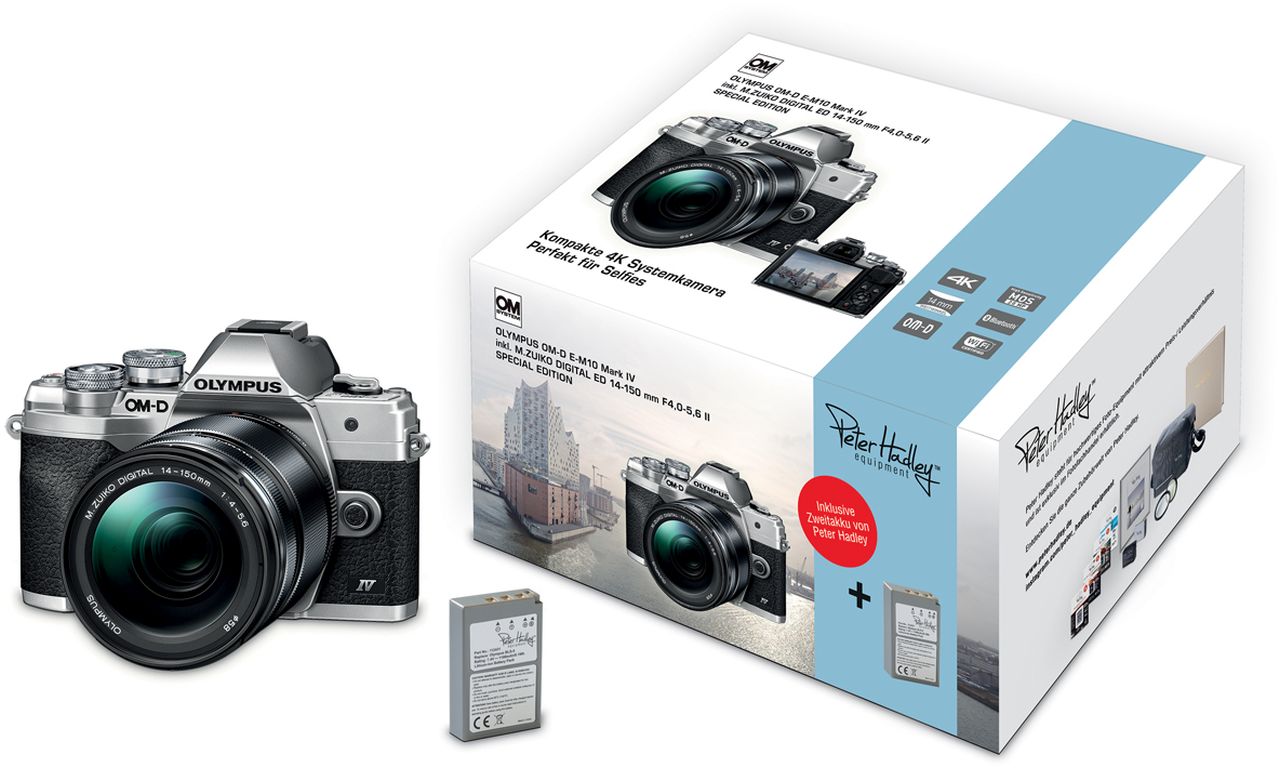 Olympus OM-D E-M10 MK IV Special Edition silber