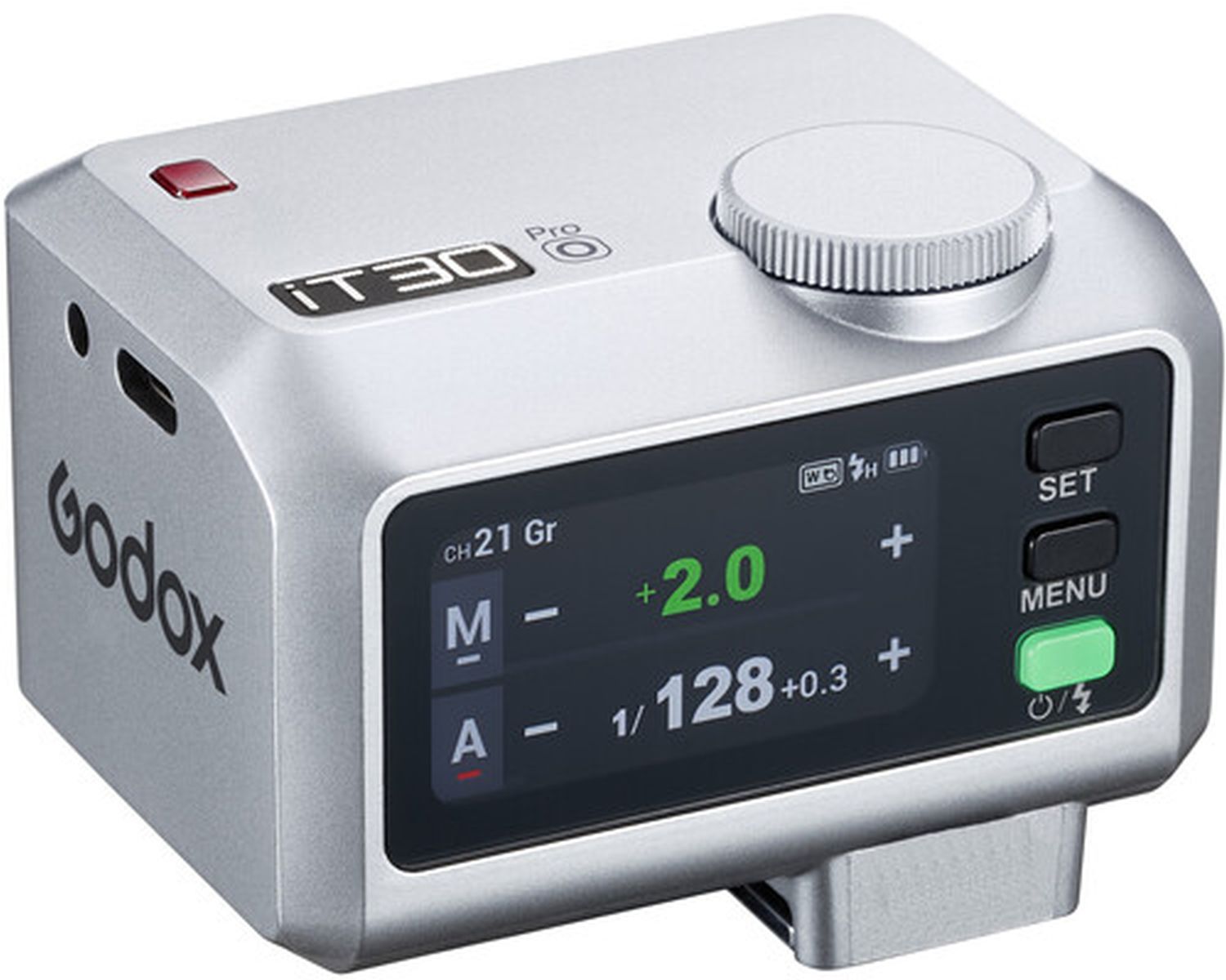 Flash Godox IT30Pro-O – Mini Flash TTL Con Sistema Inalámbrico 2.4G, Pantalla Táctil Y Difusor Integrado Para Olympus/Panasonic