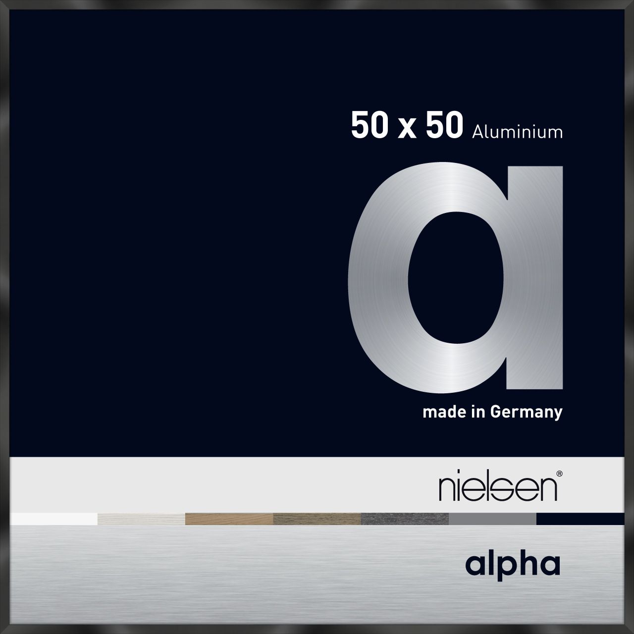 Nielsen Alpha 1655016 50x50cm schwarz