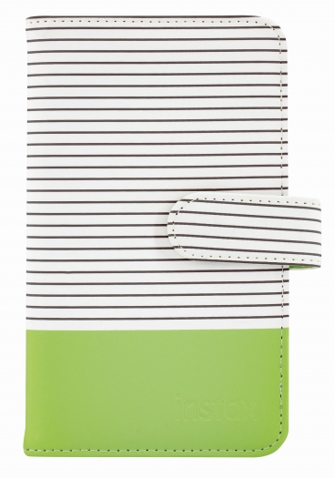 Fujifilm Instax Mini 9 Striped Photo Album limettengrün