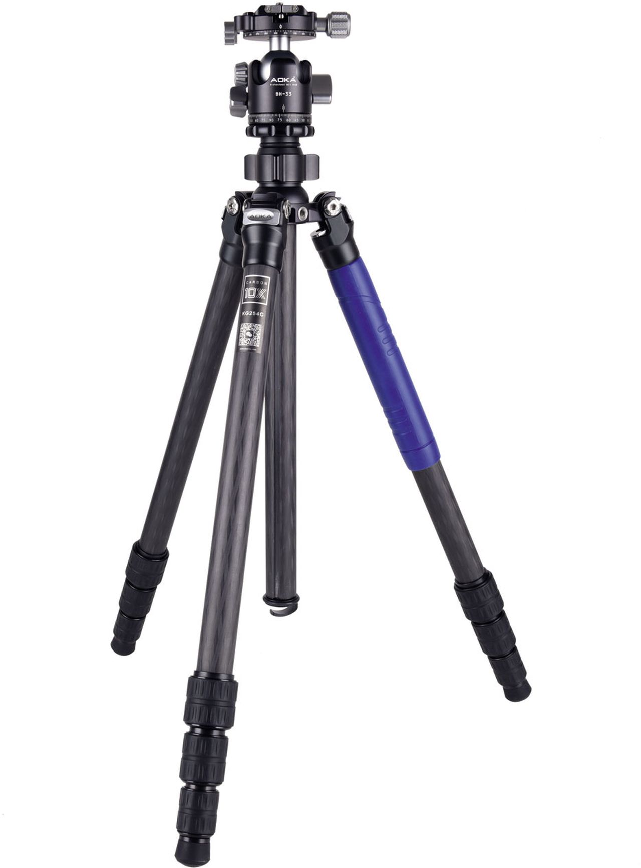 AOKA KG254C Carbon Tripod + BH33R Ball Head