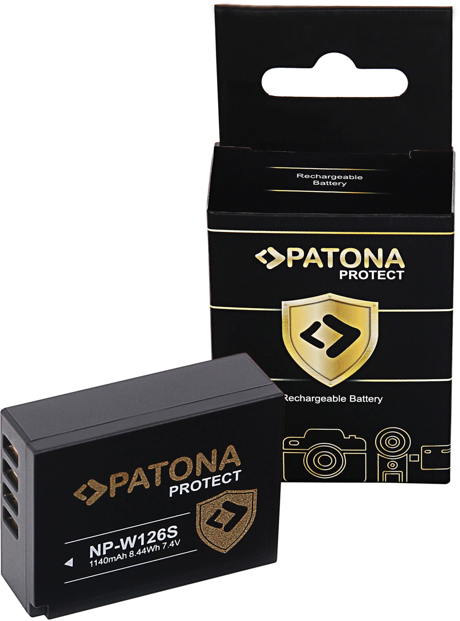 PATONA PROTECT Batterie Fuji NP-W126S