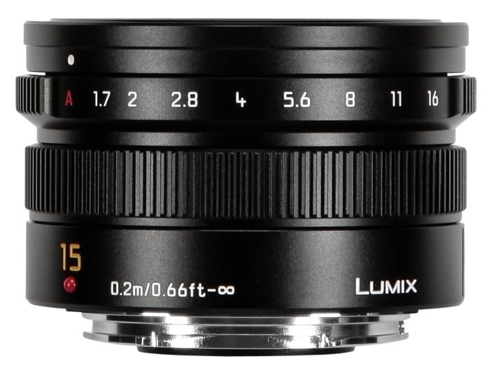 Panasonic Leica DG Summilux 15mm f/1.7 black - Foto Erhardt