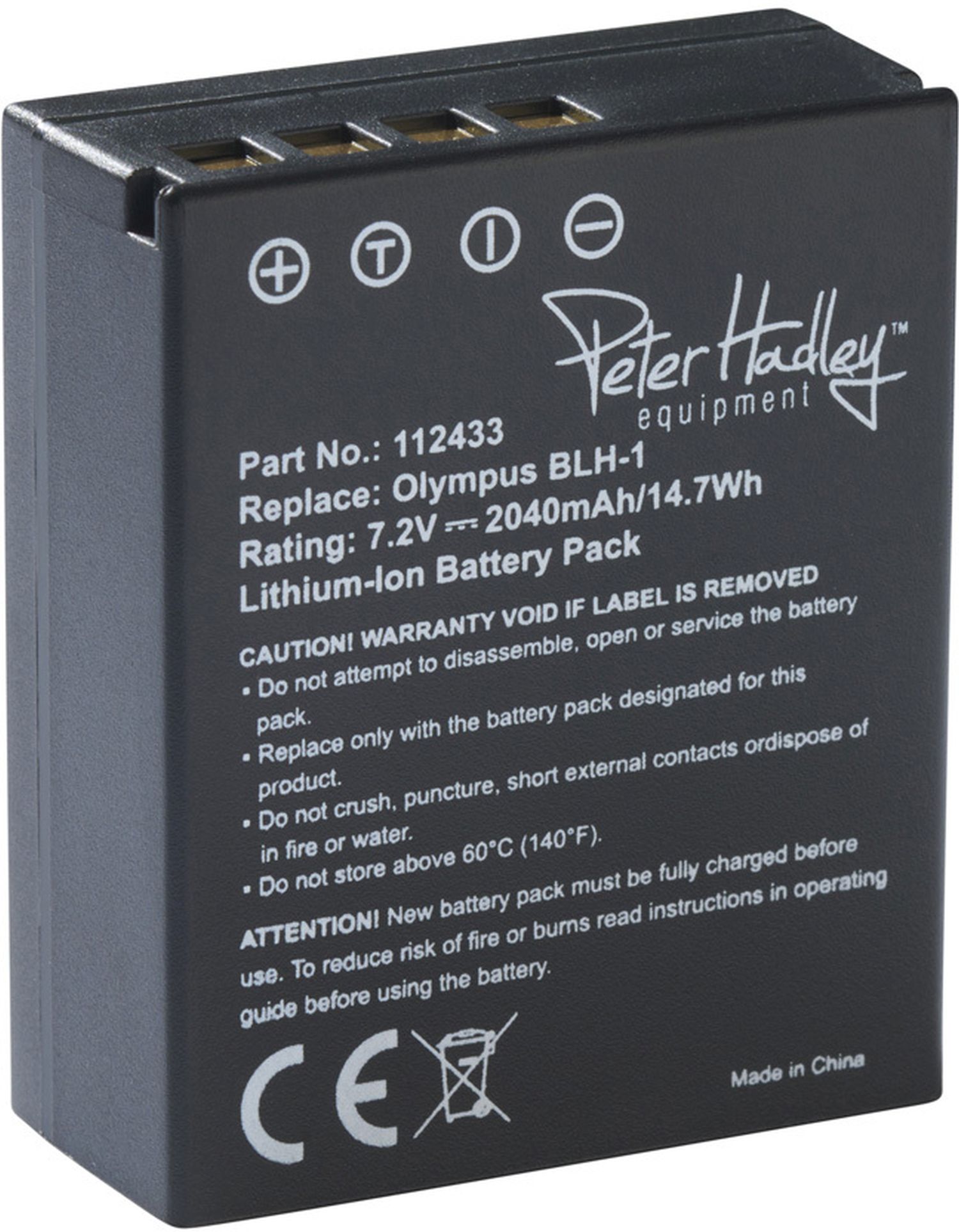 Peter Hadley BLH-1 battery