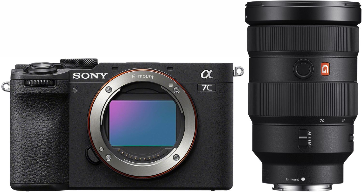 Sony Alpha ILCE-7C II housing black + Sony FE 24-70mm 2.8 GM