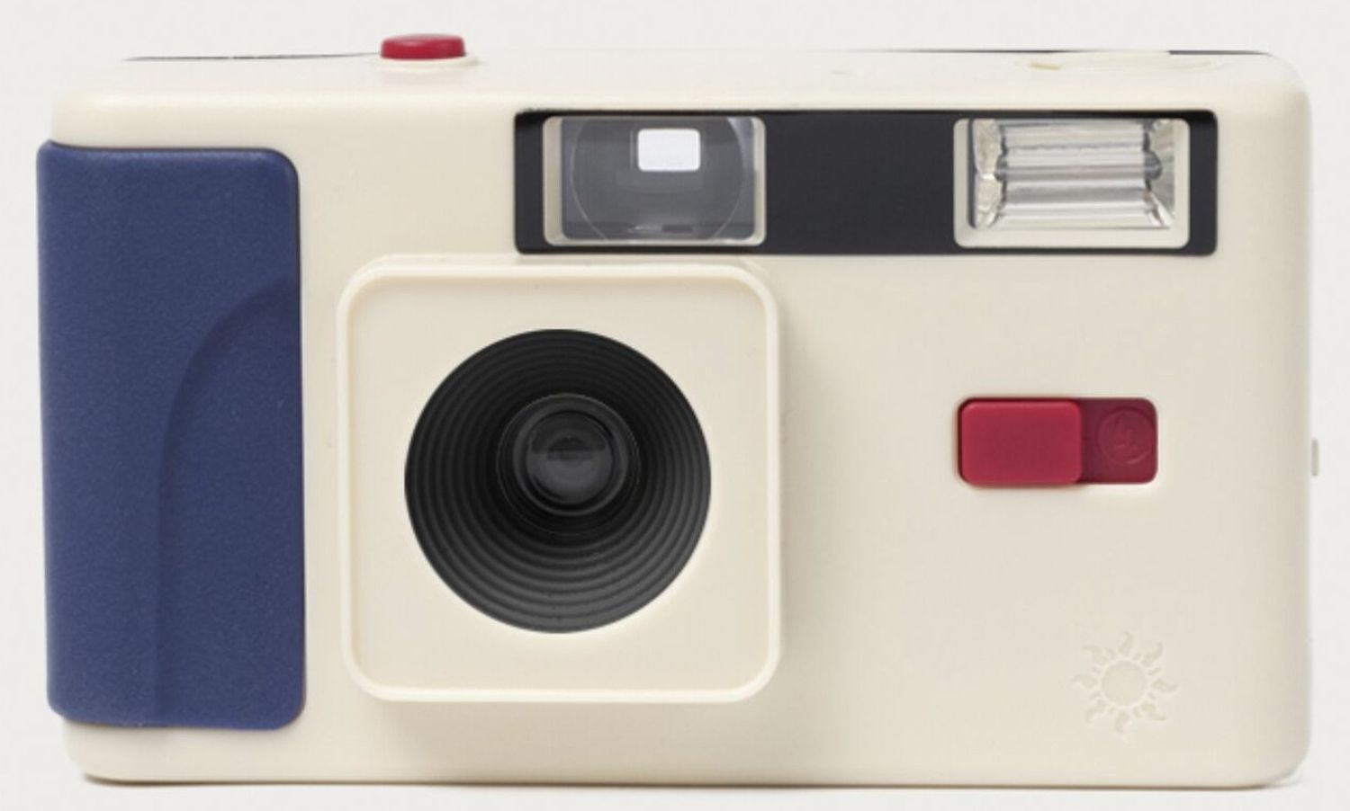 Long Weekend 35mm Film Camera Cream Multicolor