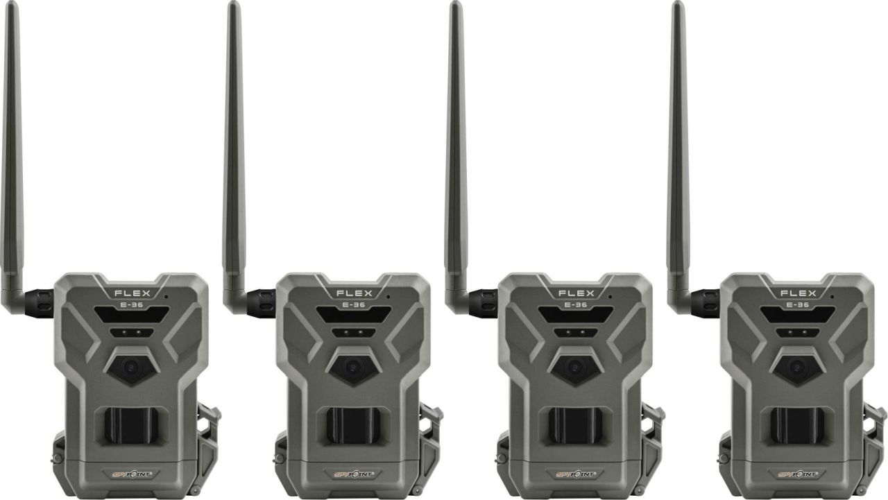 SPYPOINT FLEX E-36 Game Camera 4 Pack