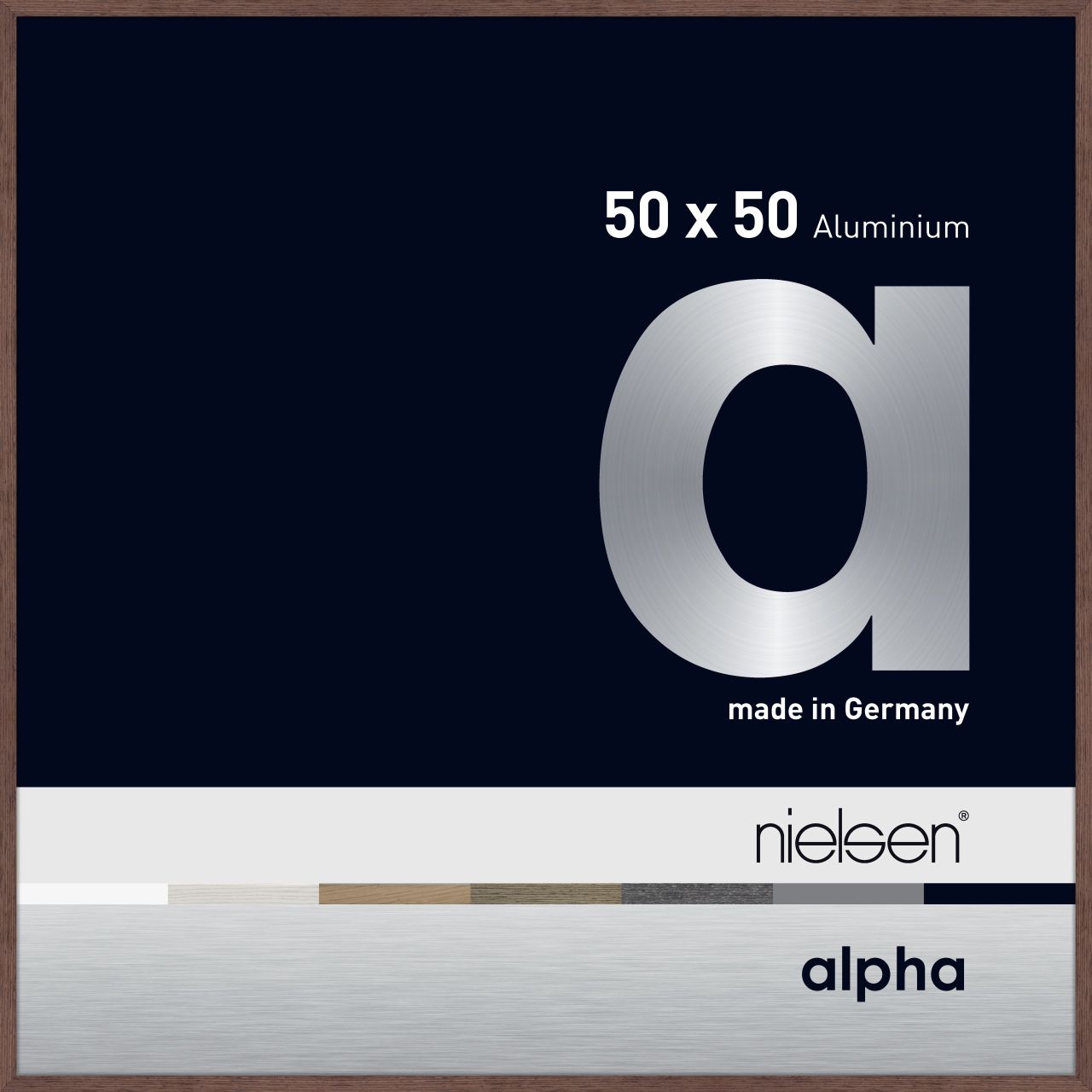 Nielsen Alpha 1655515 50x50cm wenge