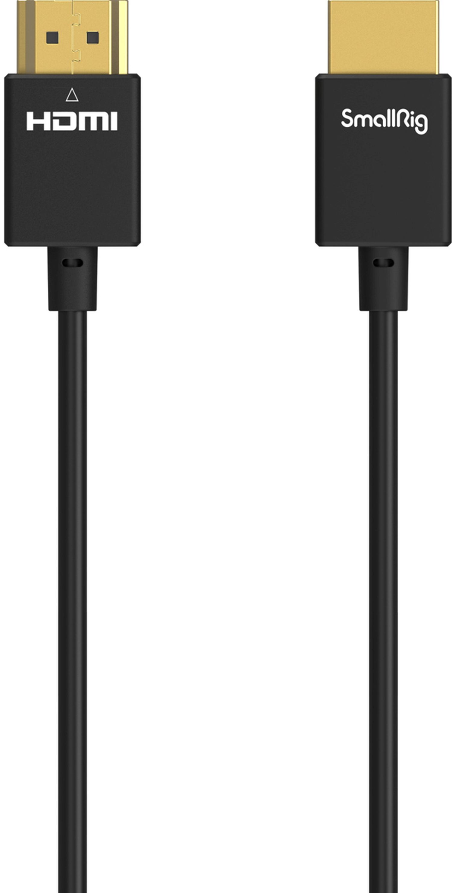 SmallRig 2956B Ultra Slim 4K HDMI 2.0 cable 35 cm (type A to type A)