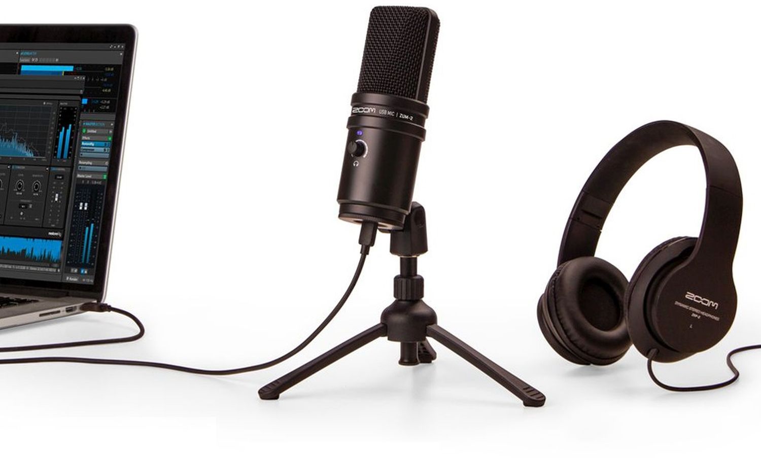 Zoom Rta Mic Zoom ZUM-2PMP Podcast Mic Pack Mikrofon-Kit - Foto Erhardt