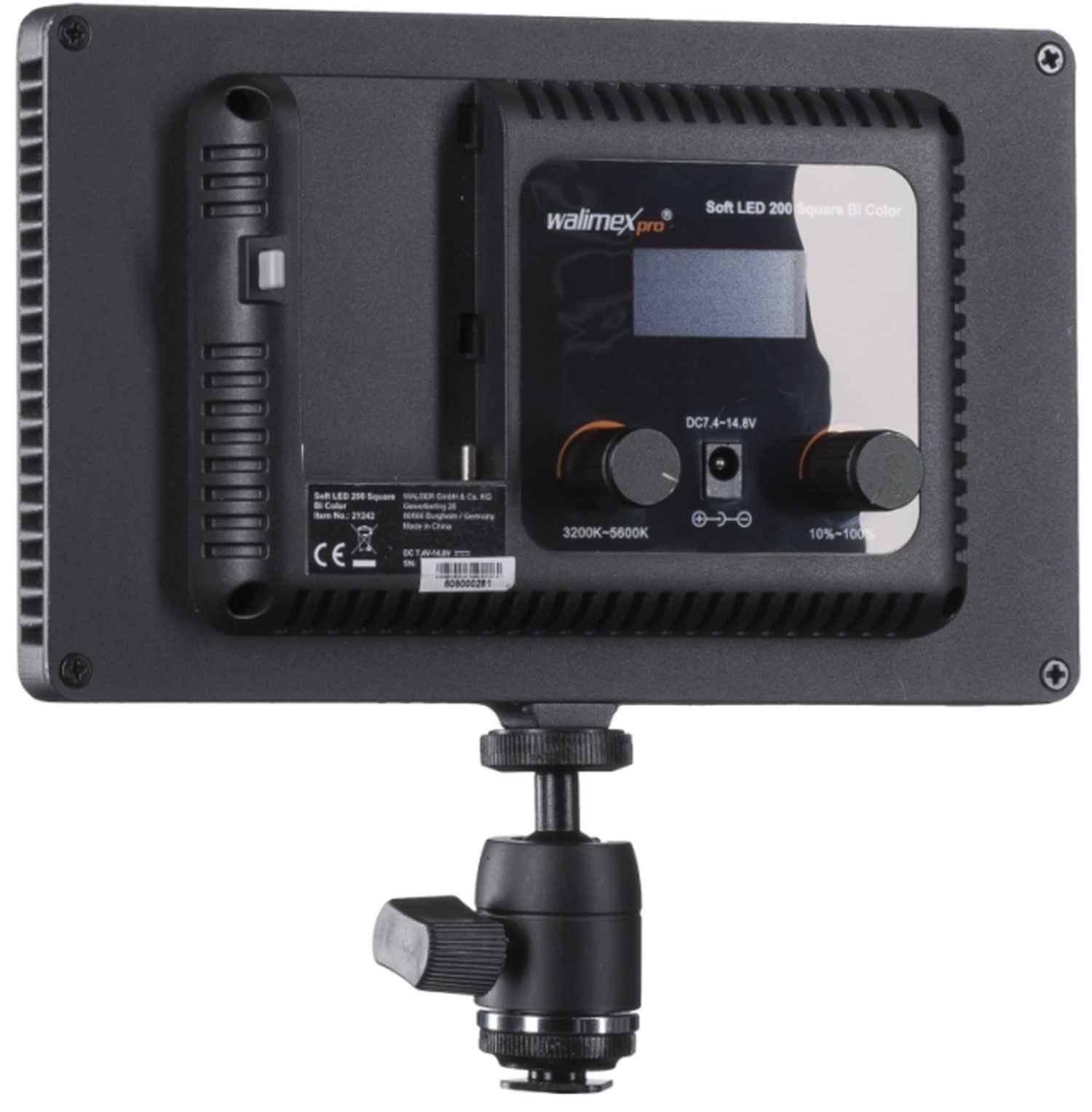 Walimex pro Soft LED 200 Square Bi Color 