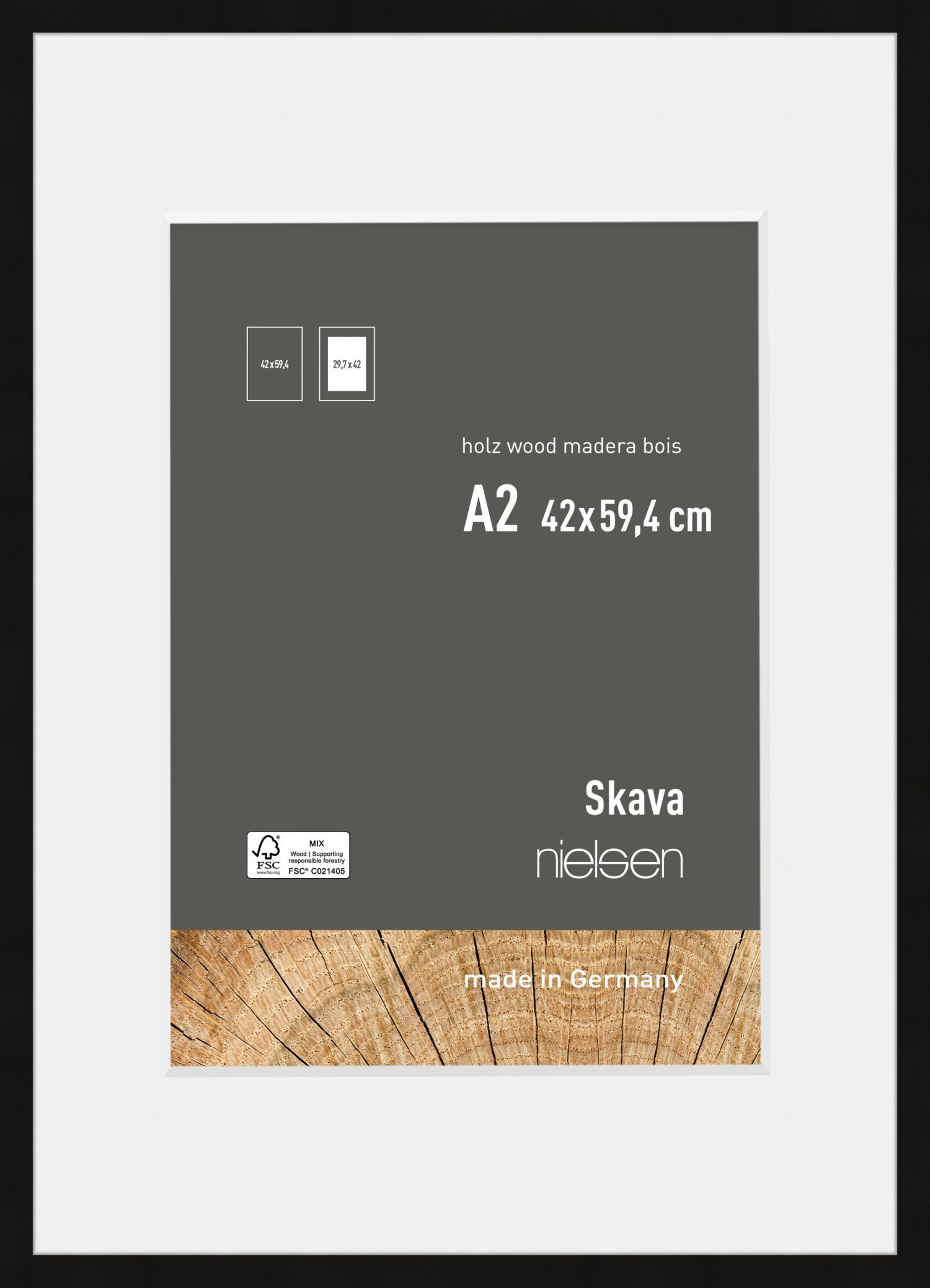 Nielsen Skava 6341100 42x59,4cm schwarz
