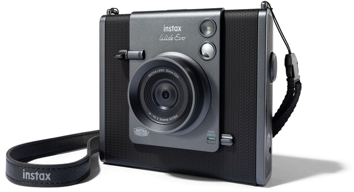 FUJIFILM INSTAX MINI EVO CAMERA CASE BLACK - GARANZIA UFFICIALE
