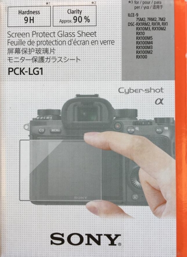 Sony PCK-LG1 LCD glass protection film