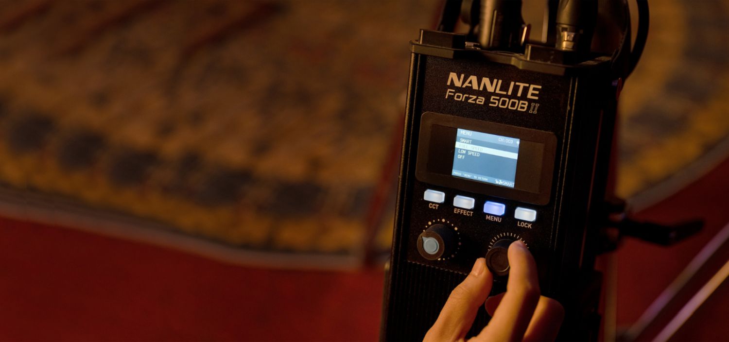 NANLITE Studio-Scheinwerfer Forza 500B II Bi-Color