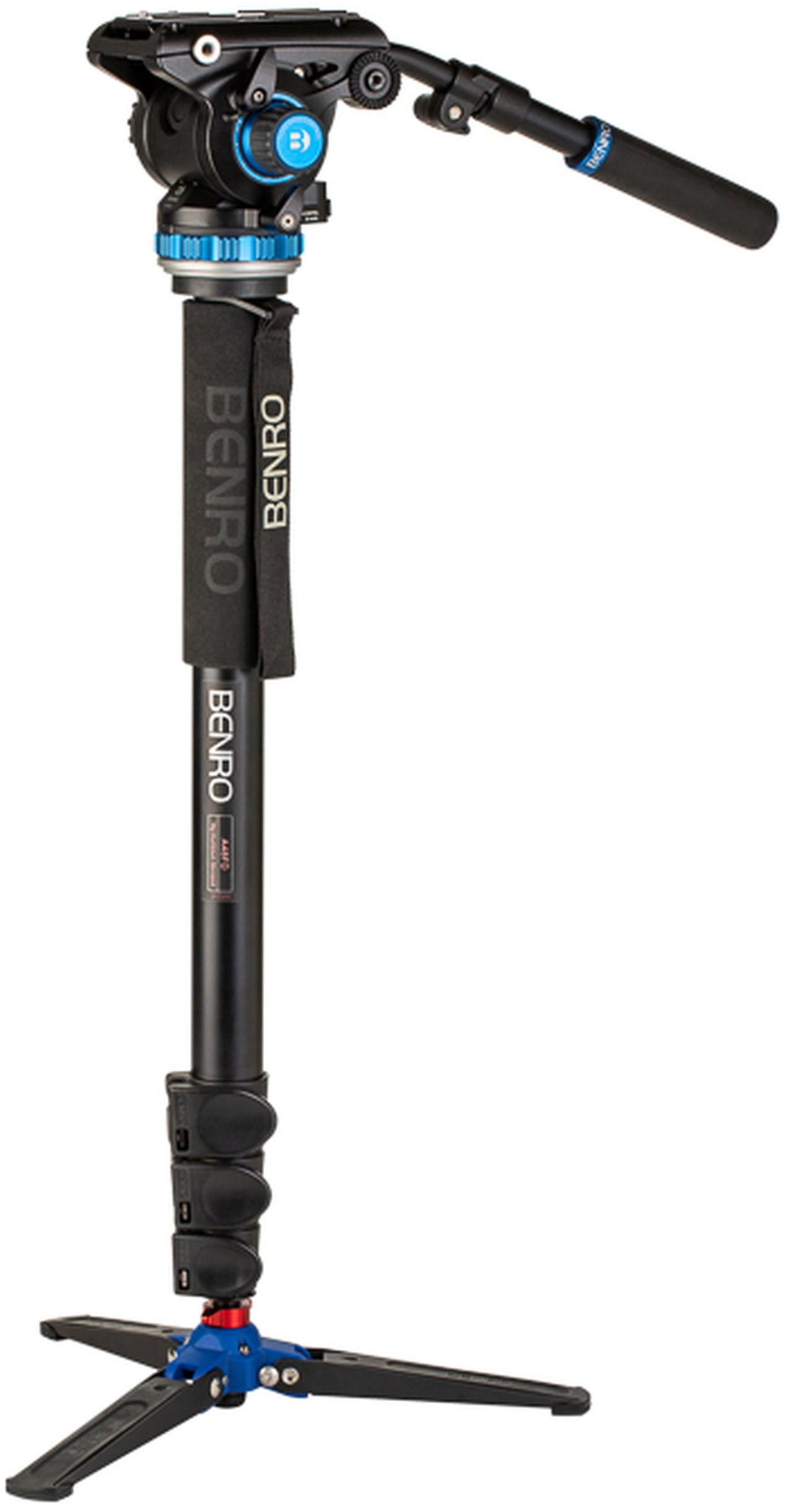 Benro Video Monopod Kit Alu A48FD + Video Head S6Pro + Stand