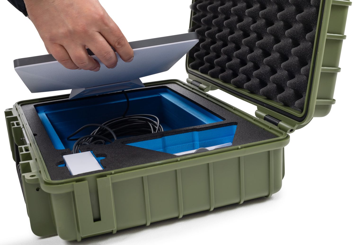 Case For Starlink Gen 3, AstroniSync Travel Case For Starlink With Customized Internal Sections