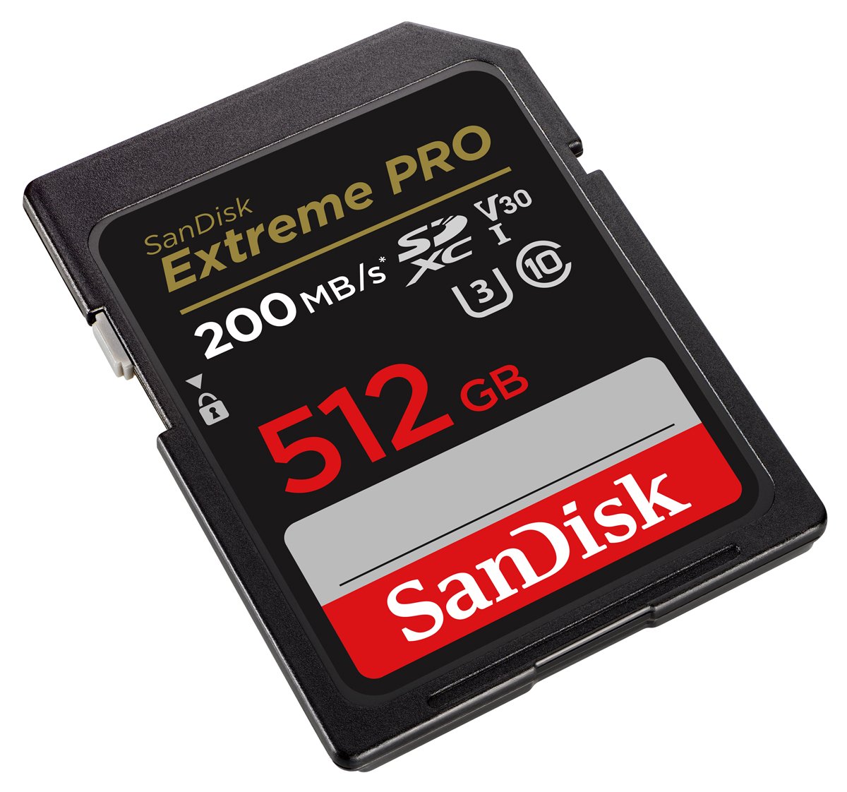 SanDisk SDXC Extreme Pro 512GB 200MB/s V30 UHS I