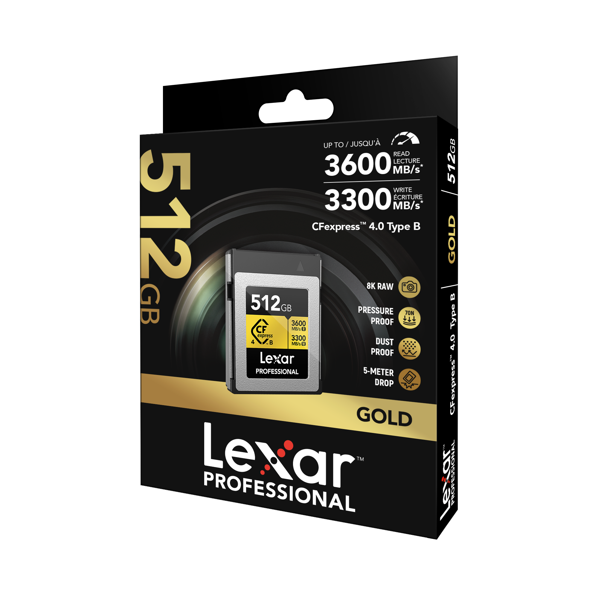 Lexar CFexpress Professional Type-B Gold 4.0 512GB - Foto Erhardt