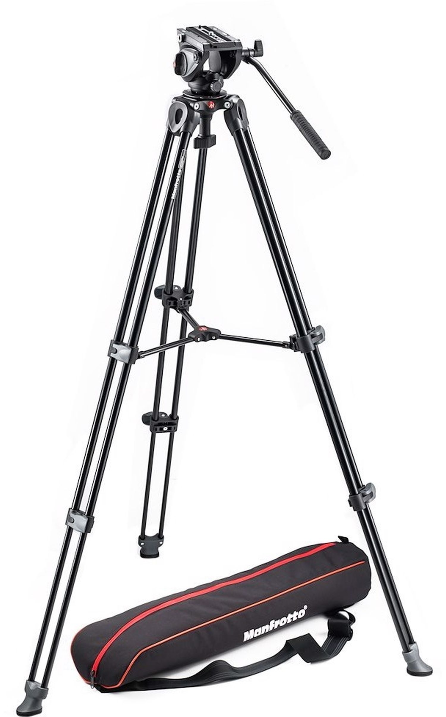 Manfrotto MVK500AM Video Tripod Set MVT502AM + MVH500A Panhead