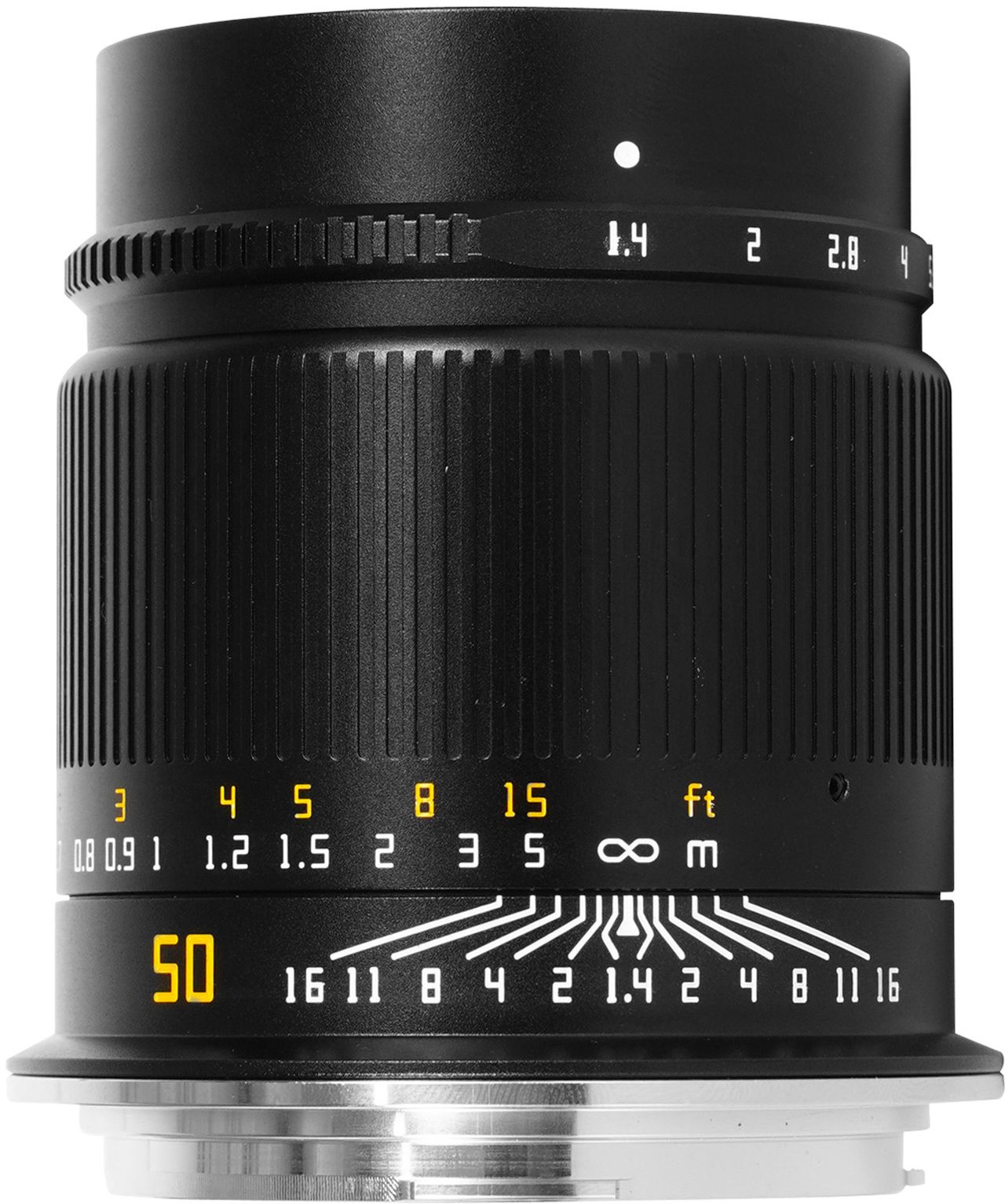 Technische Daten  TTArtisan 50mm f1,4 Canon RF Vollformat