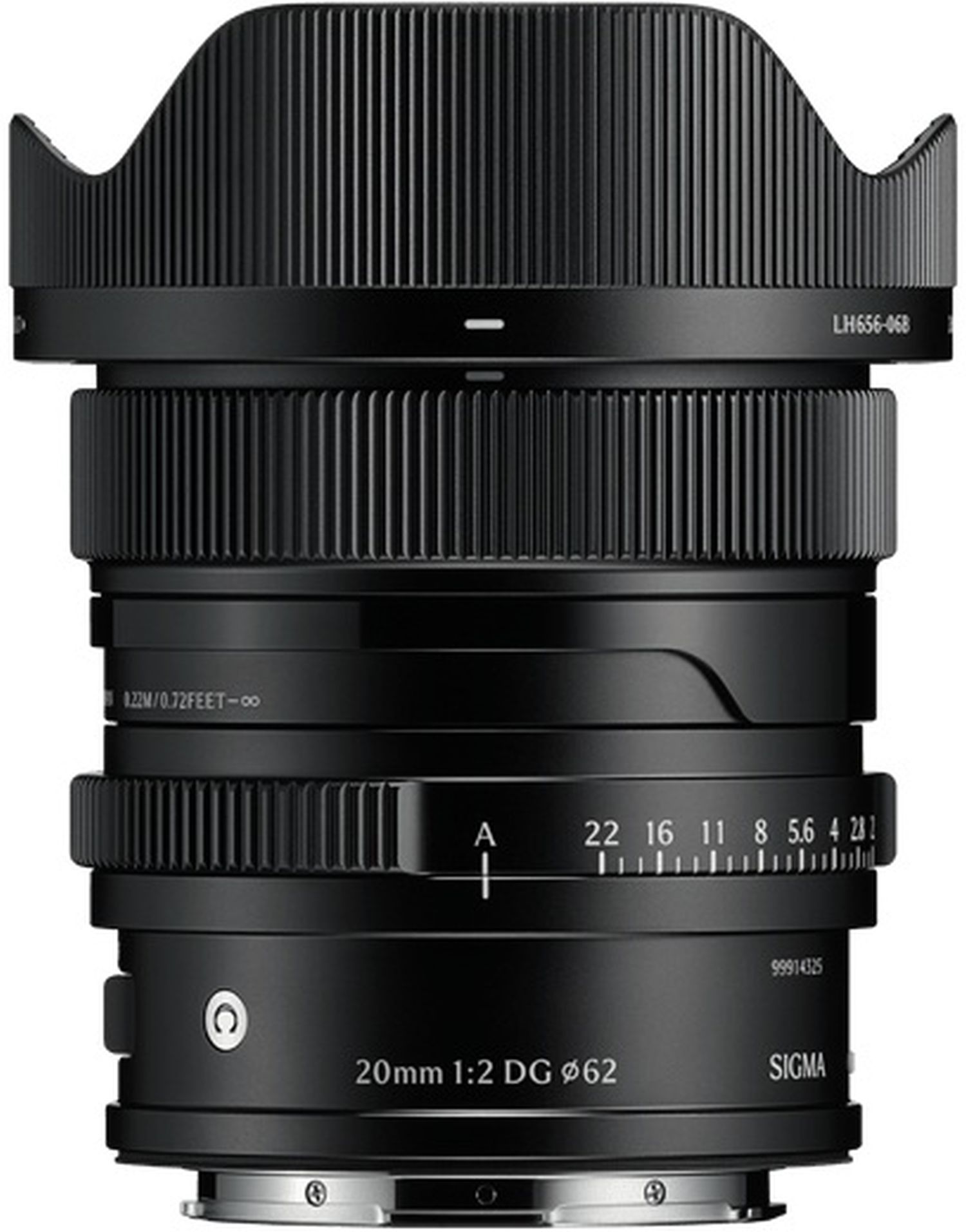 Sigma 20mm f2 DG (C) Sony E-Mount schwarz