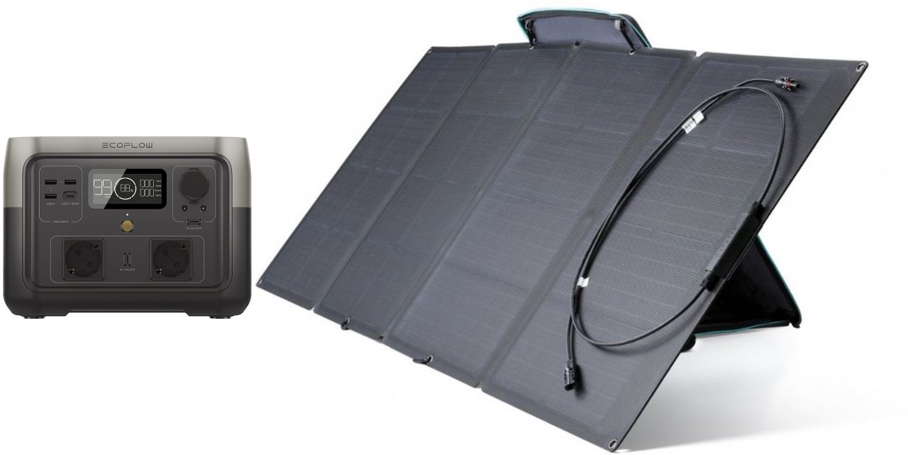 Ecoflow River 2 Max + 160W solar panel