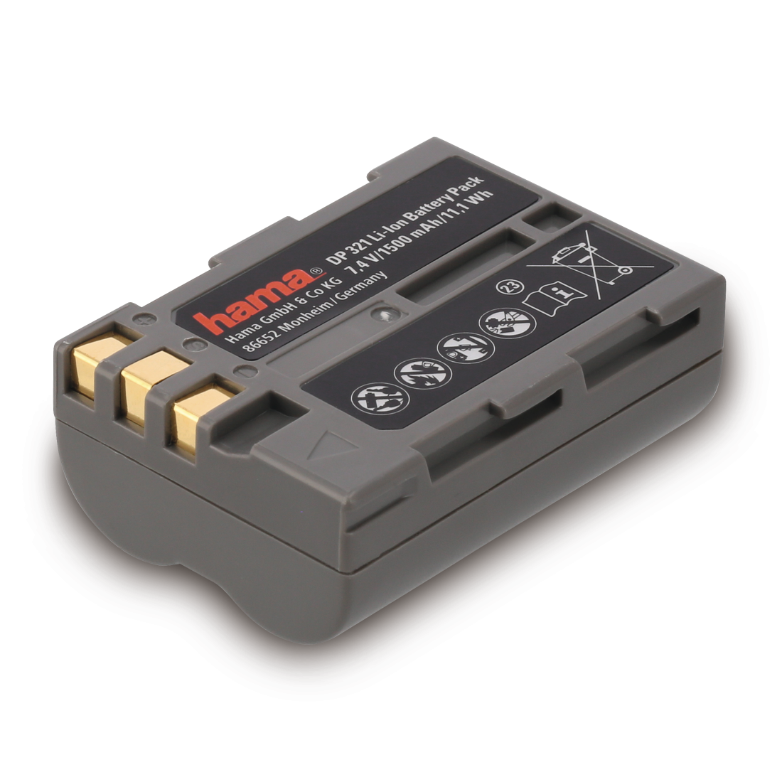 Hama Li-Ion battery DP 321 for Nikon EN-EL3e