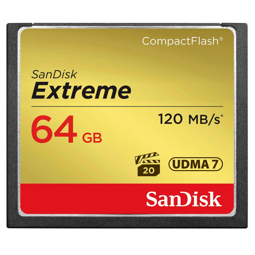 SanDisk Extreme CF 64GB 120MB/s