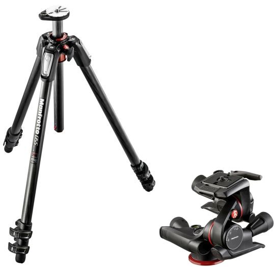 Manfrotto MT055CXPRO3 + MHXPRO-3WG