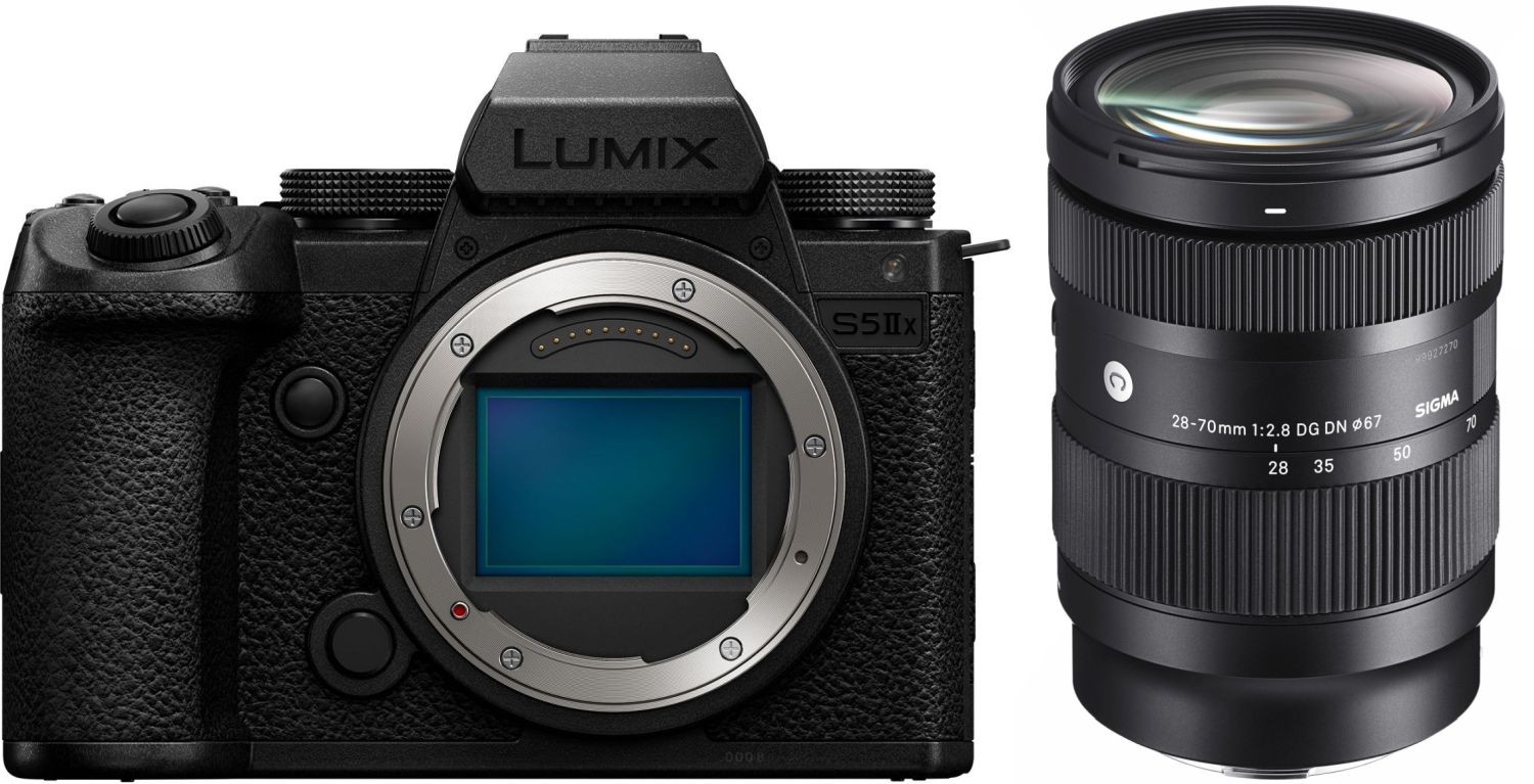 Accessories  Panasonic DC-S5 II X + Sigma 28-70mm f2.8 DG DN (C) for L-mount