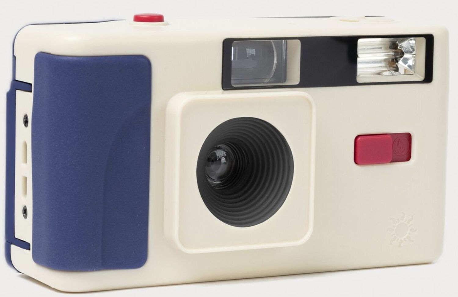 Long Weekend 35mm Film Camera Cream Multicolor