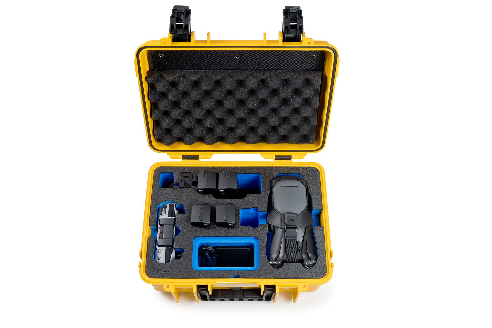 B&W DJI Mavic 3 Case Type 4000 gelb