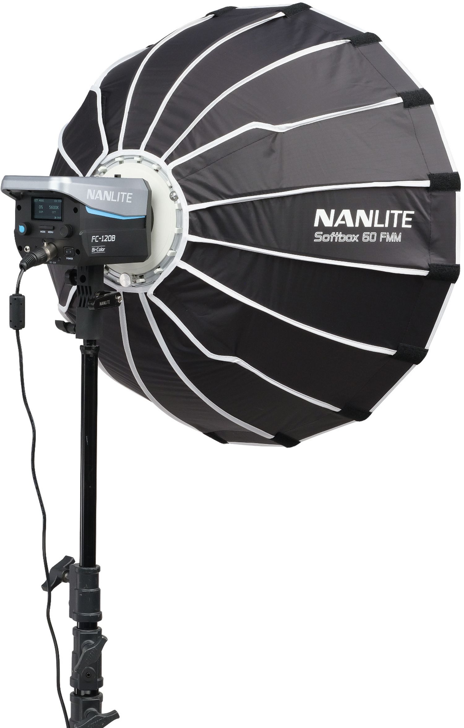 NANLITE FC-120B Bi-Color Reportage- und Studio-Scheinwerfer