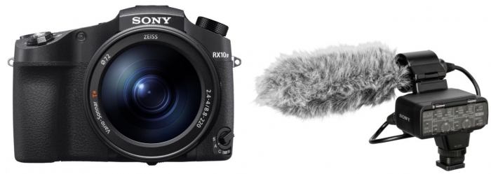 Technical Specs  Sony DSC-RX10 Mark IV + Microphone XLR-K2M