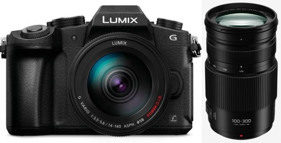 Panasonic Lumix DMC-G81 + 14-140mm + 100-300mm f4.0-5.6 II ...