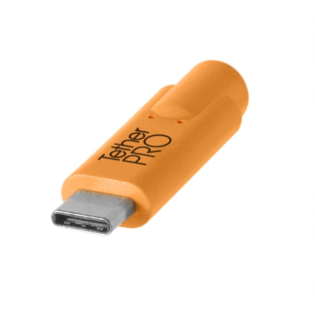 Cavo TetherPro USB-C A USB-C Pigtail, Angolo Retto, 50 Cm, Arancione, 10 Gb/s