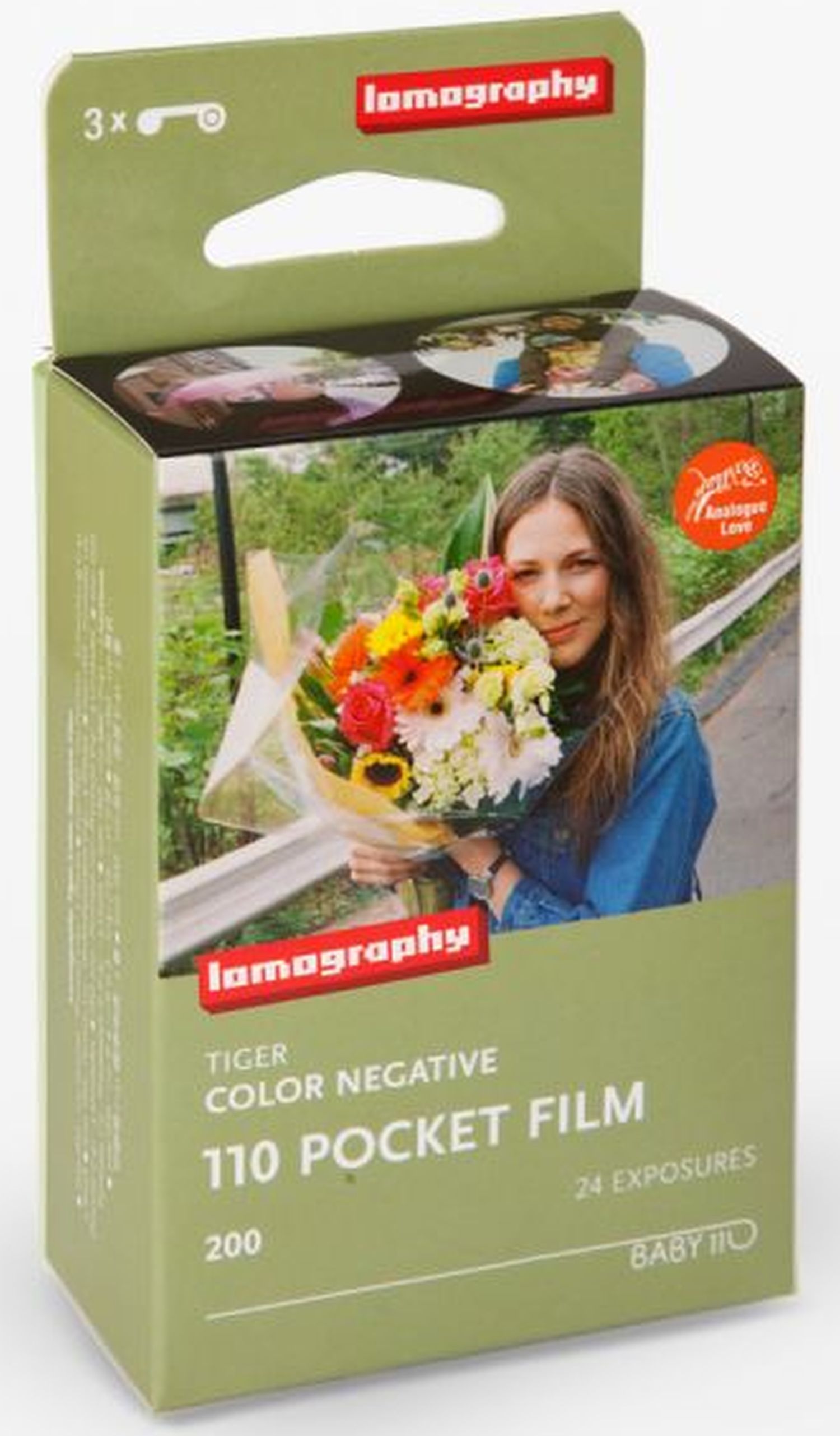Lomography Color Tiger 110 ISO 200 Pocketfilm 3er Pack