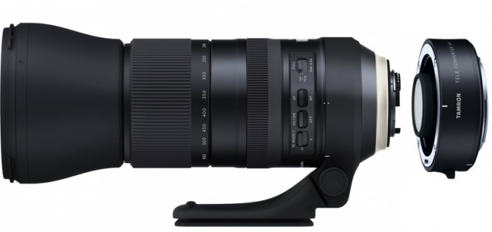 Tamron SP 150-600mm f5-6,3 Di VC USD G2 + TC-X14 Konverter Canon