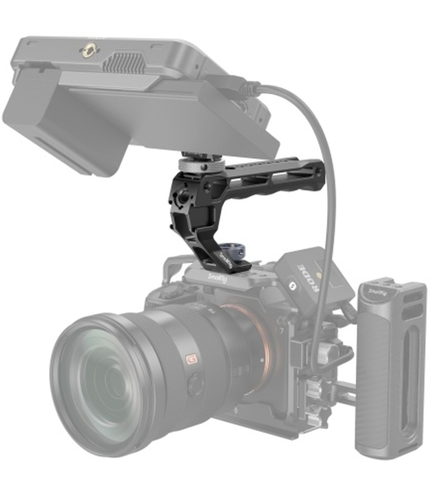 SmallRig 5322 Top Handle with Monitor Support Kit - Foto Erhardt