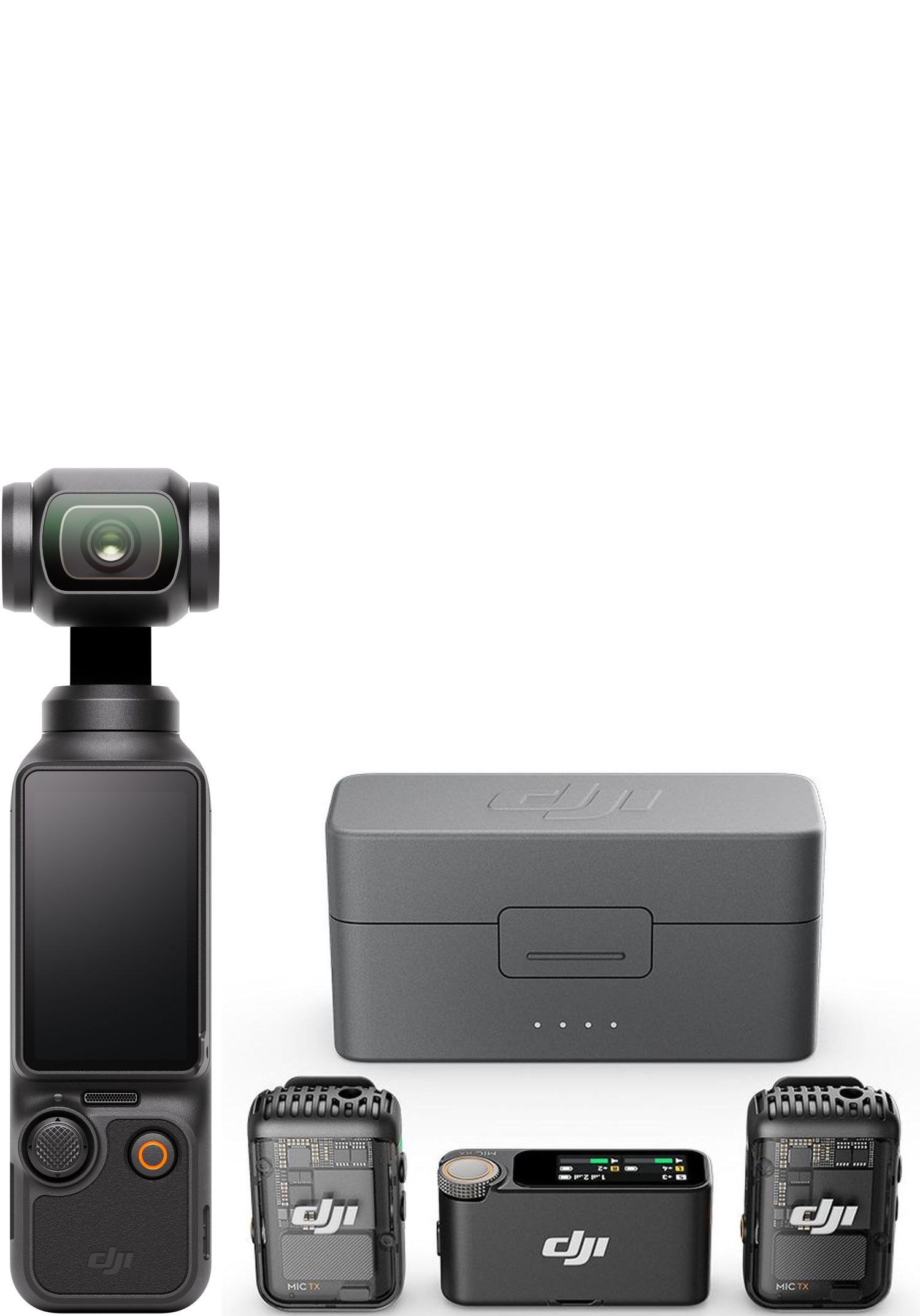 Accessories  DJI Osmo Pocket 3 + DJI MIC 2 (2 TX + 1 RX + Charging Case)