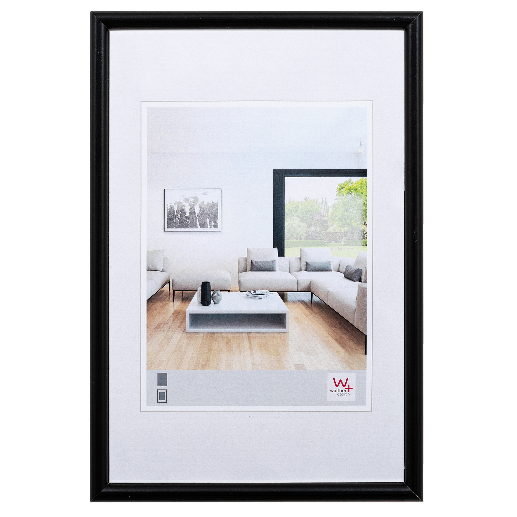 Walther Wooden frame Bolzano 13x18cm, black