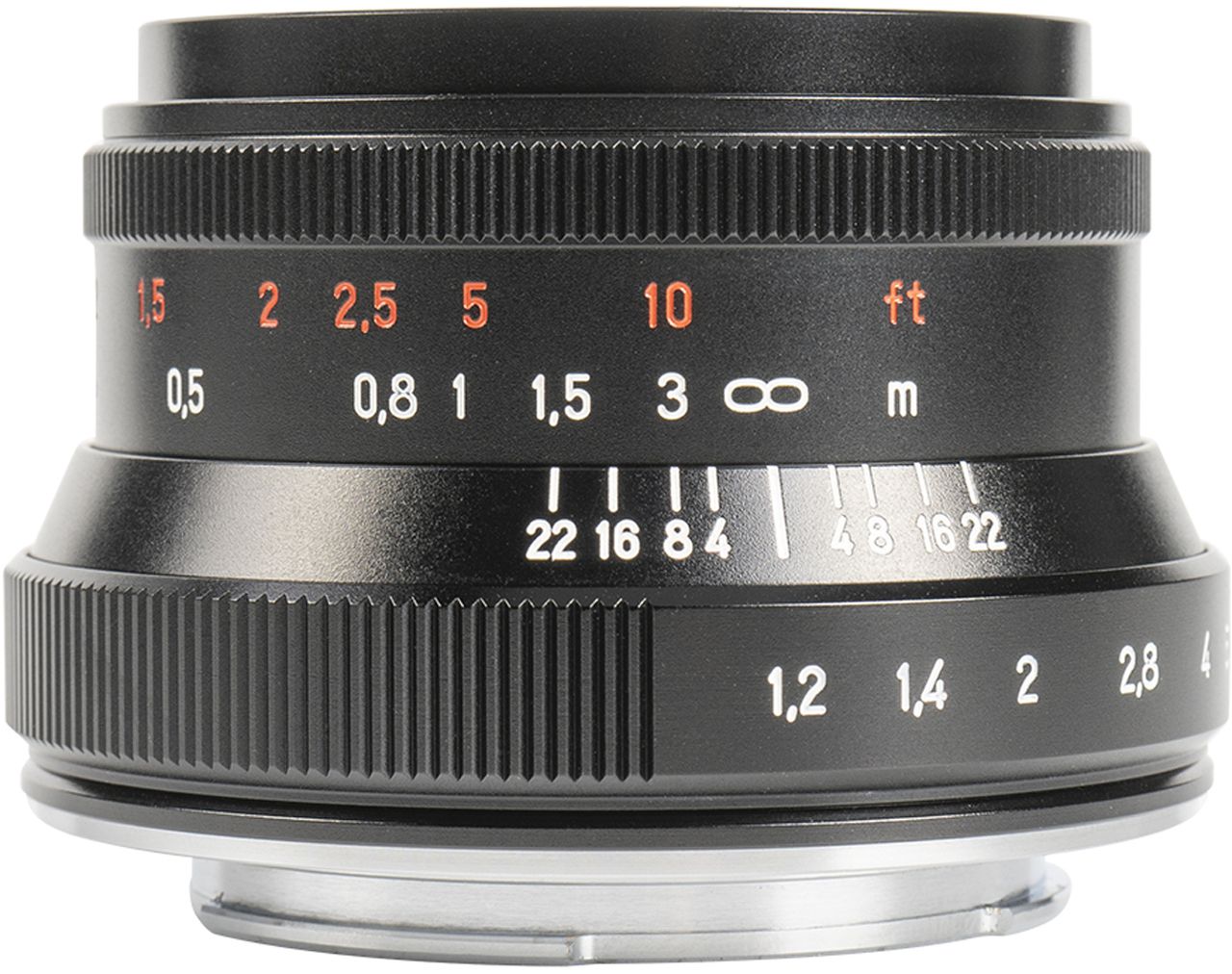 Technische Daten  7Artisans 35mm f1,2 II Fuji X-Mount