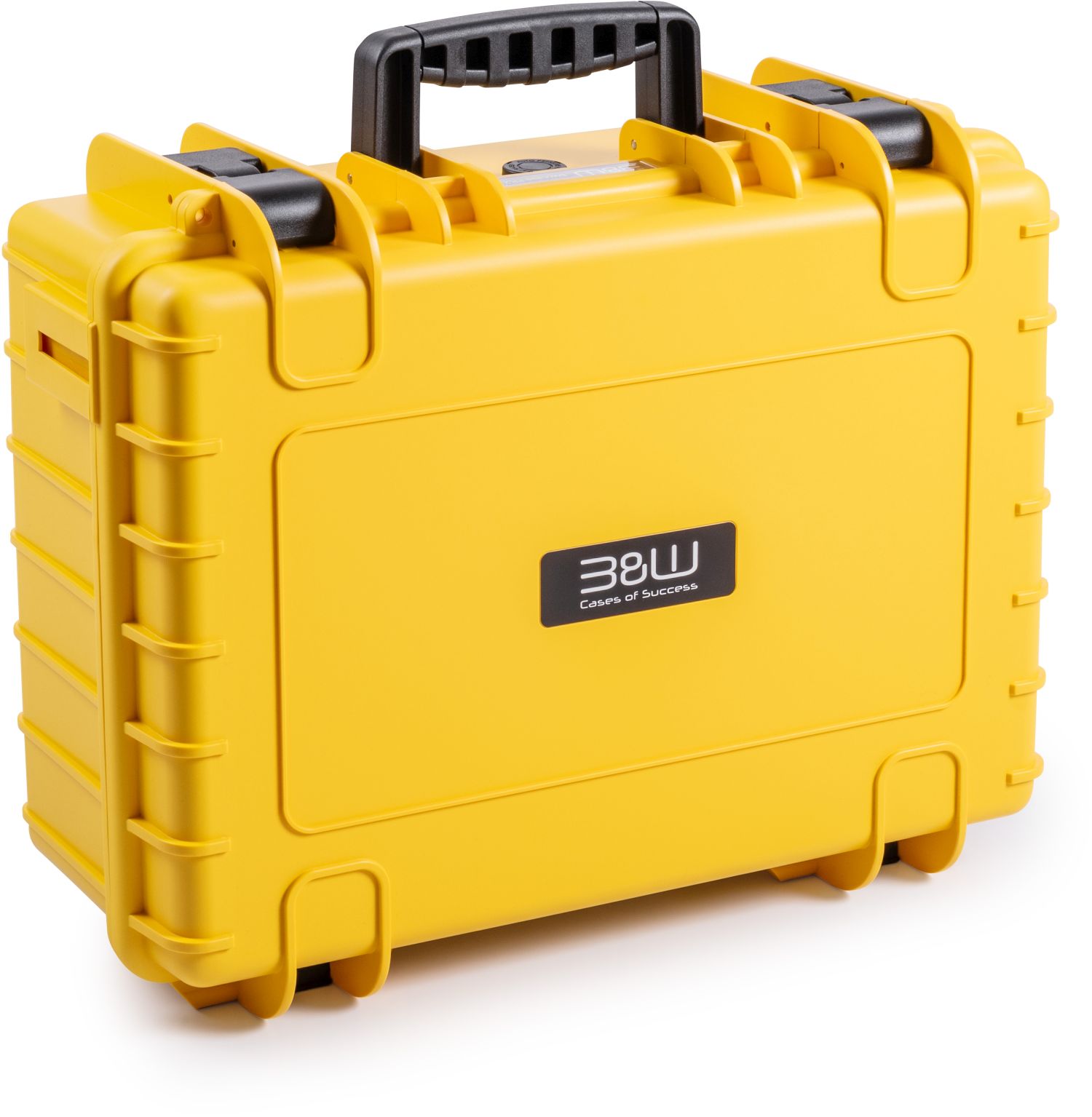 新品B&W International プロテクティブケース Type 5000 B&W Case Type 5000 RPD yellow with compartment division - Foto Erhardt